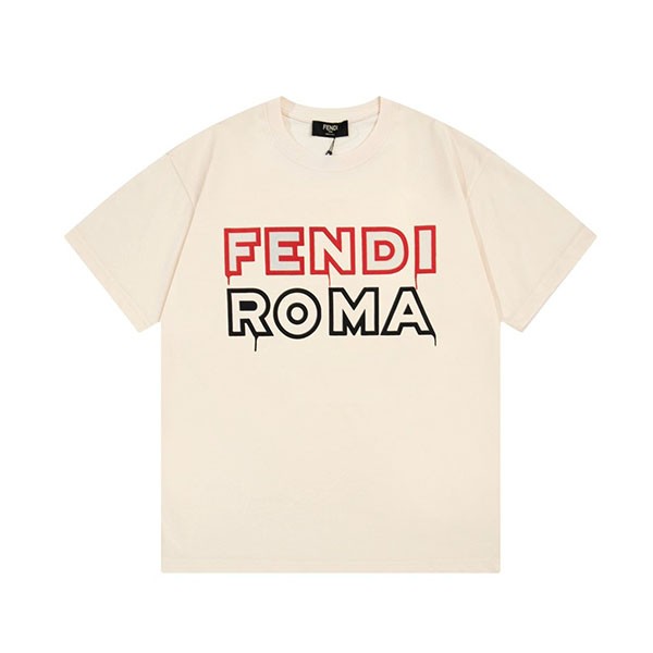 フェンディ roma ロゴ Tシャツ コピー feq98683