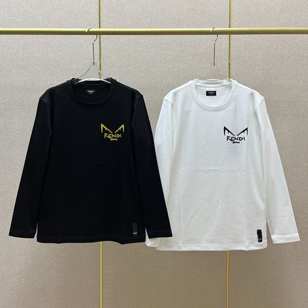 n級 おすすめフェンディ アジュール刺繍FF 長袖クルーネックＴシャツ コピー 2色 fer21952