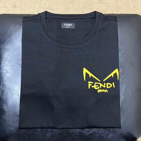 n級 おすすめフェンディ アジュール刺繍FF 長袖クルーネックＴシャツ コピー 2色 fer21952N級品