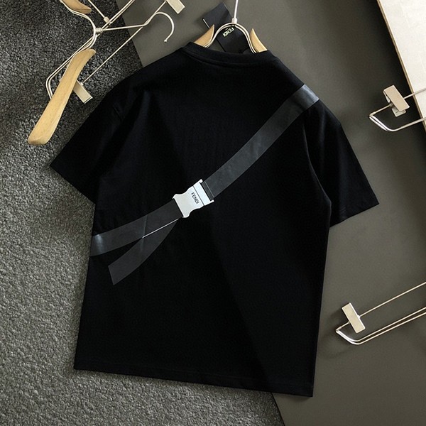 ★日本!!人気！フェンディ ホワイト ジャージー 半袖 Tシャツ コピー fex03797通販