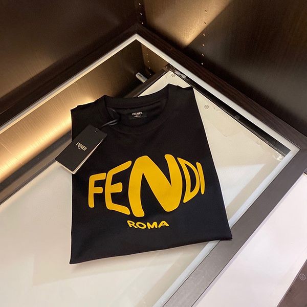 大人気！フェンディ Tシャツ 半袖 クルーネック ティシャツ 偽物 fez43105高い品質