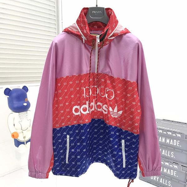 セール新作アディダス×グッチ コピー アセテート パーカー ジャケット 691429Z8A2G5295