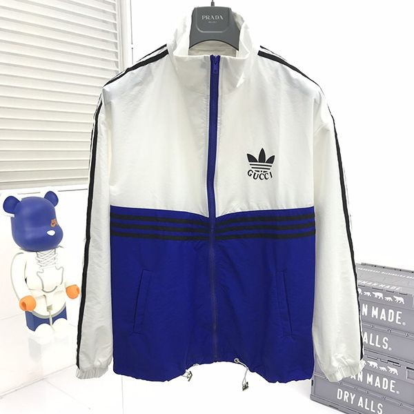 春夏新作【グッチ×adidas】コットン スウェットシャツ コピー 692107XJEKP9275