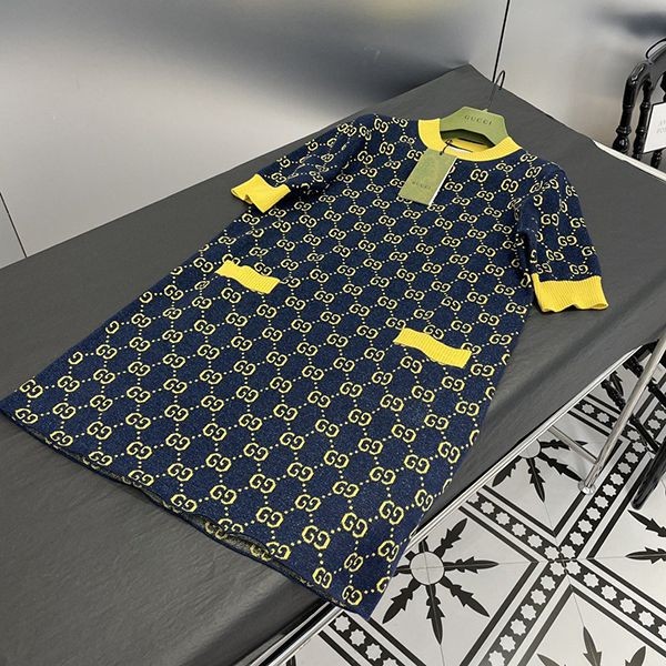 【日本未発売】グッチ ラメ GG ジャカード ドレス ワンピース コピー 692707XKB544597高い品質