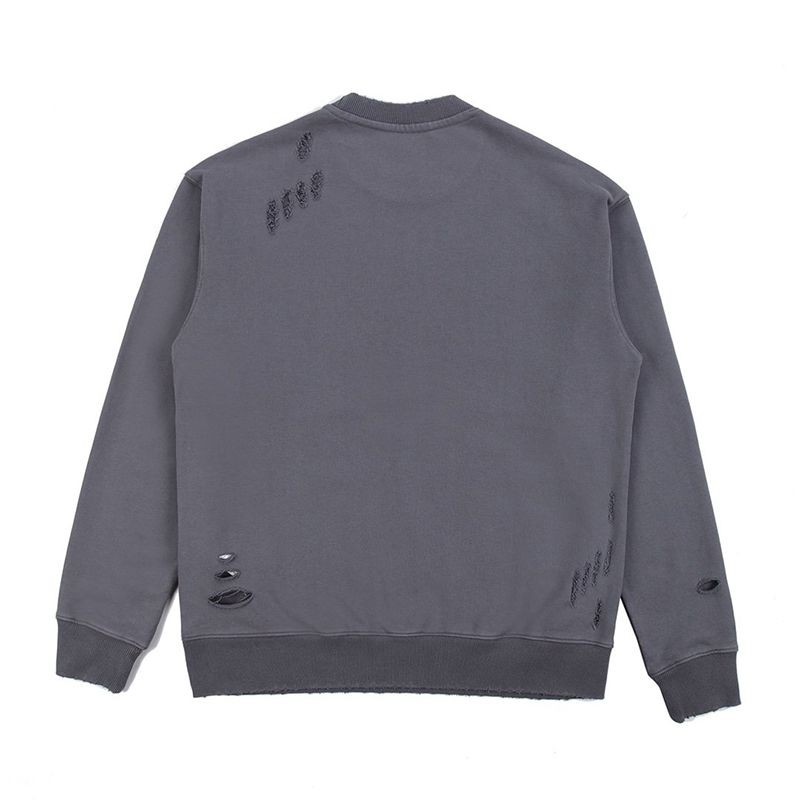 ★日本!!人気！バレンシアガ×グッチ コットンスウェットシャツ 偽物 グレー gub44813通販