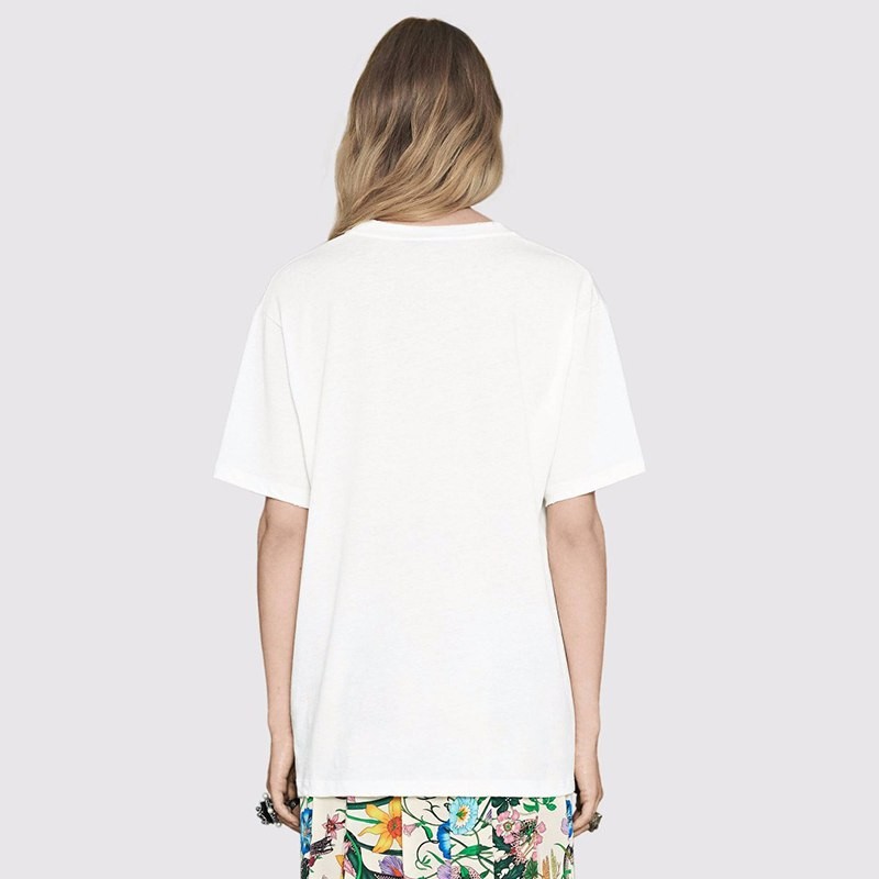 大人気!!新色 ☆グッチ☆ ばなにゃプリント オーバーサイズTシャツコピー gub49687高い品質
