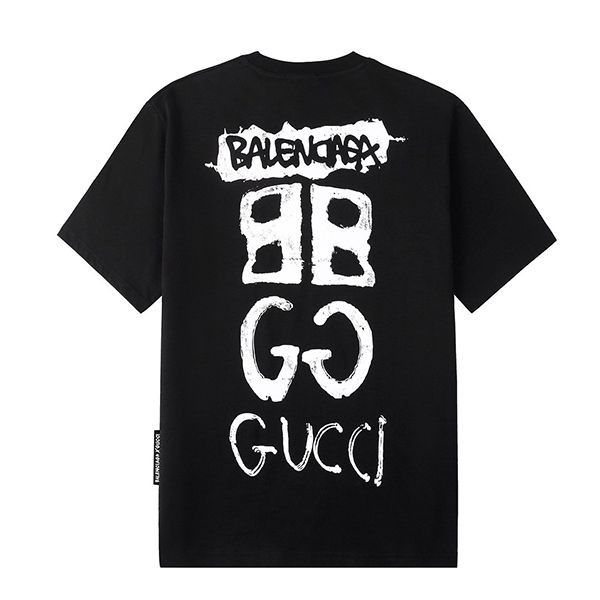 人気急上昇バレンシアガ グッチ コピー Tシャツ メンズ gub76205