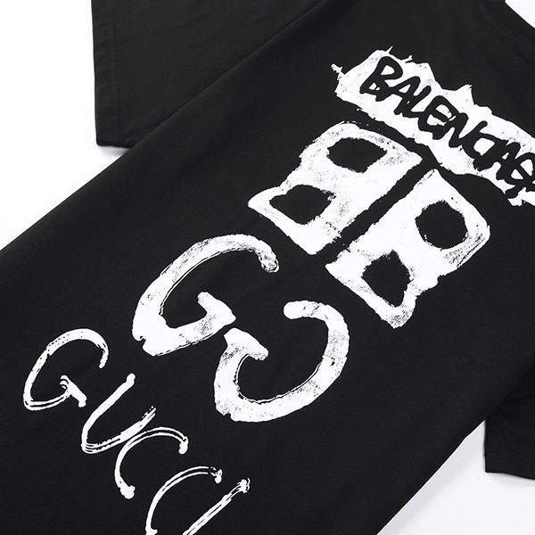 人気急上昇バレンシアガ グッチ コピー Tシャツ メンズ gub76205激安送料無料