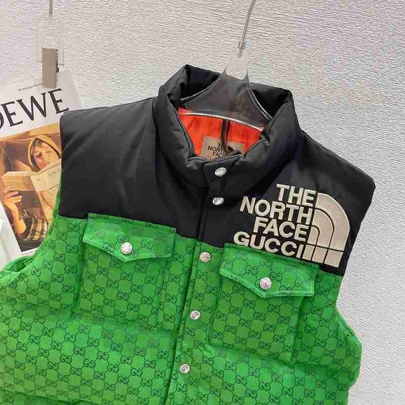 定番グッチ ノースフェイス コピー ダウンベスト gud03197通販