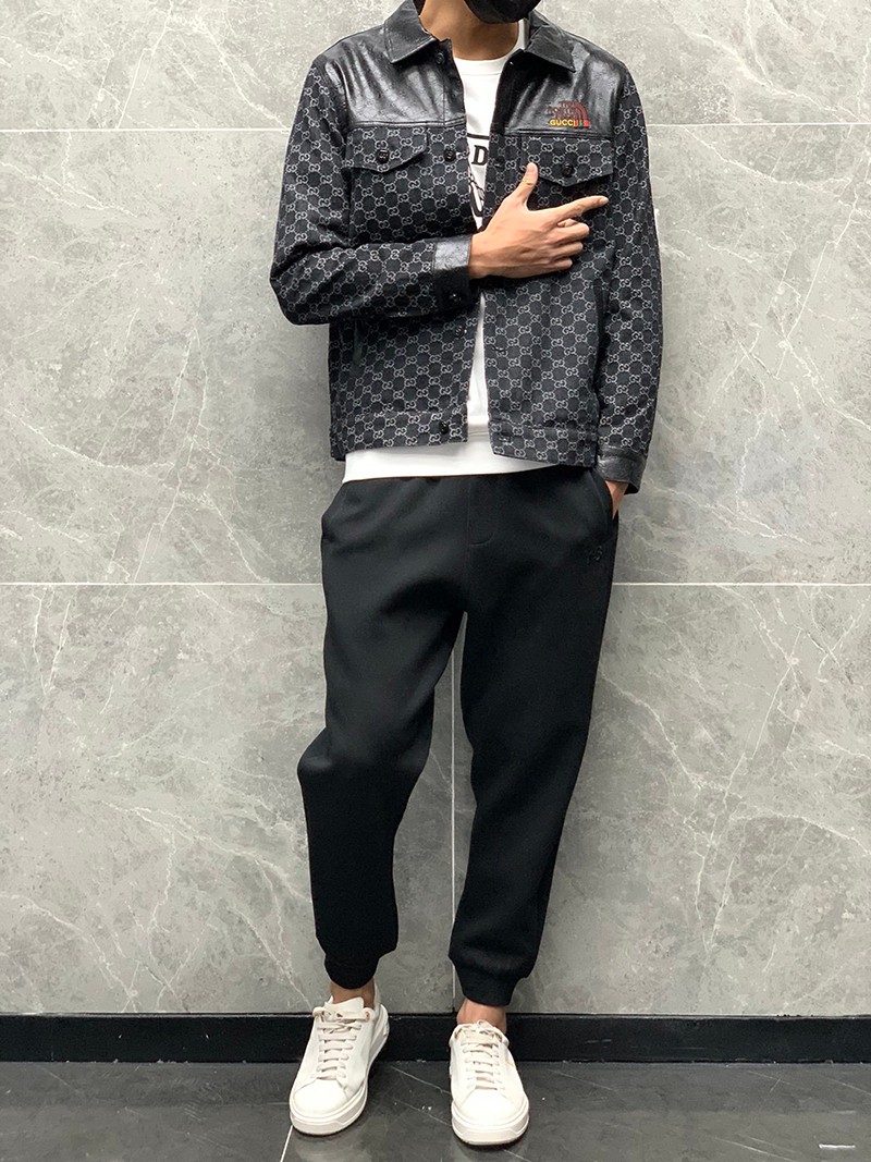 欲しい♡超限定♪ グッチxノースフェイス  GGキャンバス ジャケット gue24021品質保証
