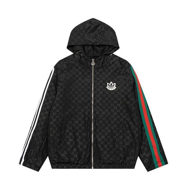 一目惚れ♪グッチ アディダス 偽物 コットン スウェットシャツ 2色 gue90863通販