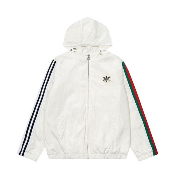 一目惚れ♪グッチ アディダス 偽物 コットン スウェットシャツ 2色 gue90863人気