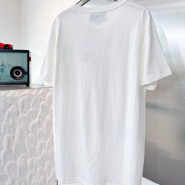 すぐ届く グッチ アニマル プリント コピー コットン Tシャツ guf59456人気