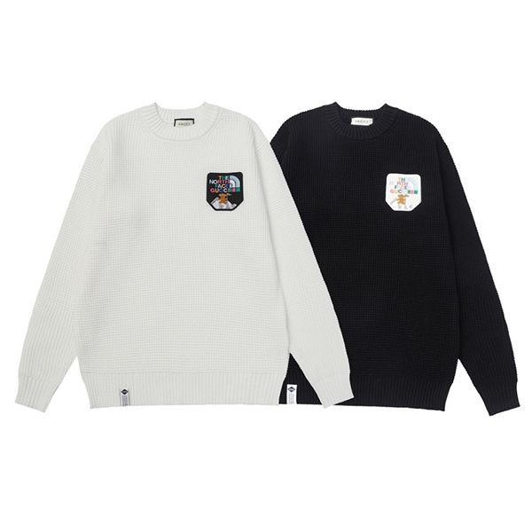 グッチ×ノースフェイス コピー*コラボロゴ ニット・セーター guh16684