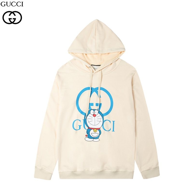 目を惹くカラー グッチx ドラえもん スーパーコピー★コラボ★ コットン パーカー guh23486高い品質