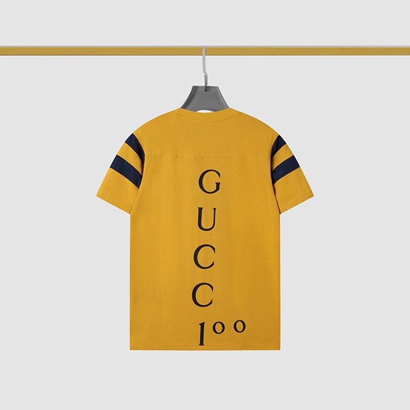 超希少！グッチ100周年 Tシャツ 偽物 トップス GG ロゴ guh90924通販