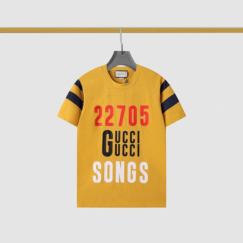 超希少！グッチ100周年 Tシャツ 偽物 トップス GG ロゴ guh90924激安送料無料