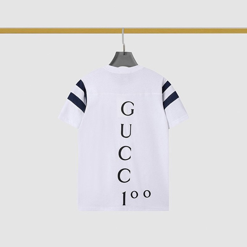 超希少！グッチ100周年 Tシャツ 偽物 トップス GG ロゴ guh90924N級品