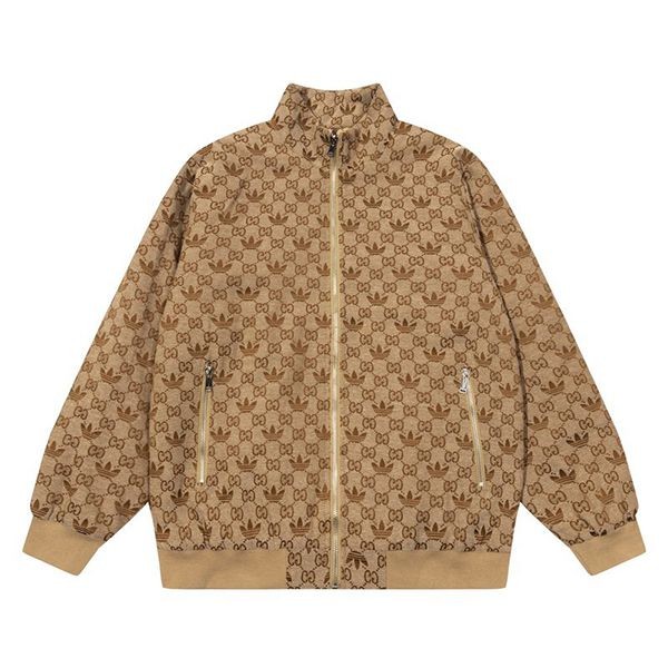 売上総額１位！アディダス グッチ 偽物 コットン ジャージー ジャケット guk39566