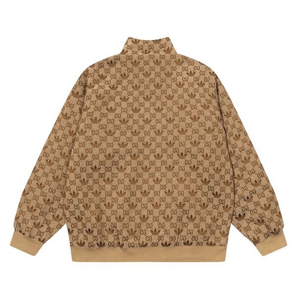 売上総額１位！アディダス グッチ 偽物 コットン ジャージー ジャケット guk39566通販