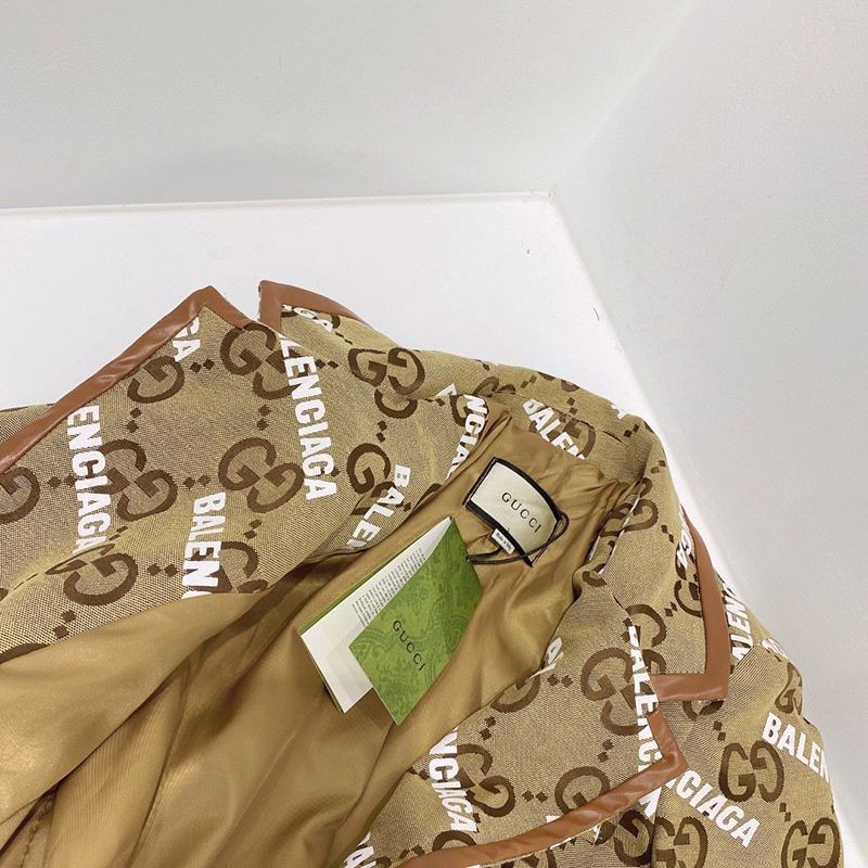 世界中で大人気♪グッチ バレンシアガ GGロゴロングコート コピー guk51547品質保証