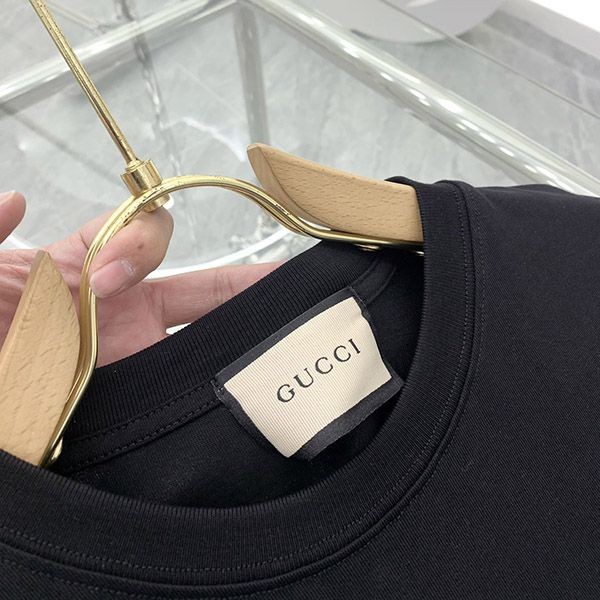 ブティック♪adidas x グッチ コットン 偽物 Tシャツ gul99522人気