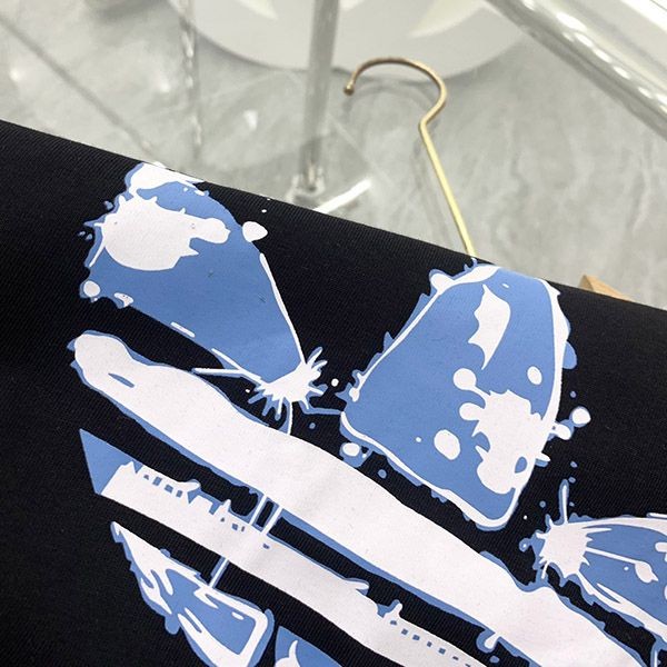 ブティック♪adidas x グッチ コットン 偽物 Tシャツ gul99522N級品