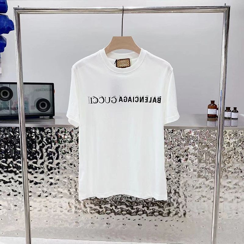 一目惚れ♪グッチ x バレンシアガ スーパーコピー コラボ 半袖Tシャツ gum47234通販