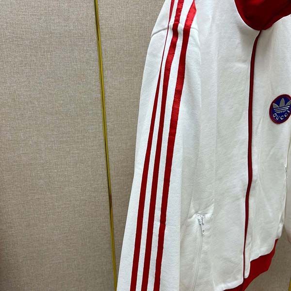 人気急上昇 adidas x グッチ ヴィスコース ジップアップジャケット偽物 gun13720人気