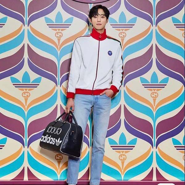 人気急上昇 adidas x グッチ ヴィスコース ジップアップジャケット偽物 gun13720N級品