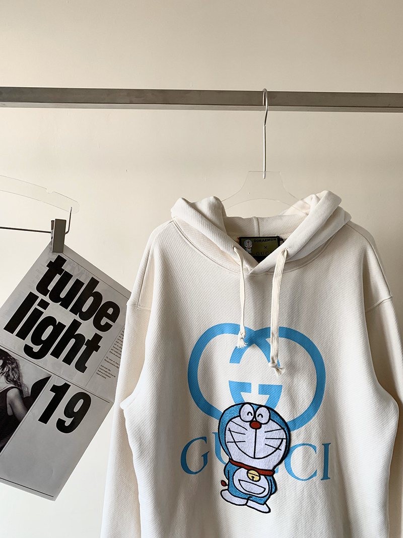 秋冬新作 グッチx ドラえもん スーパーコピー★コラボ★ コットン パーカー guo31137激安送料無料
