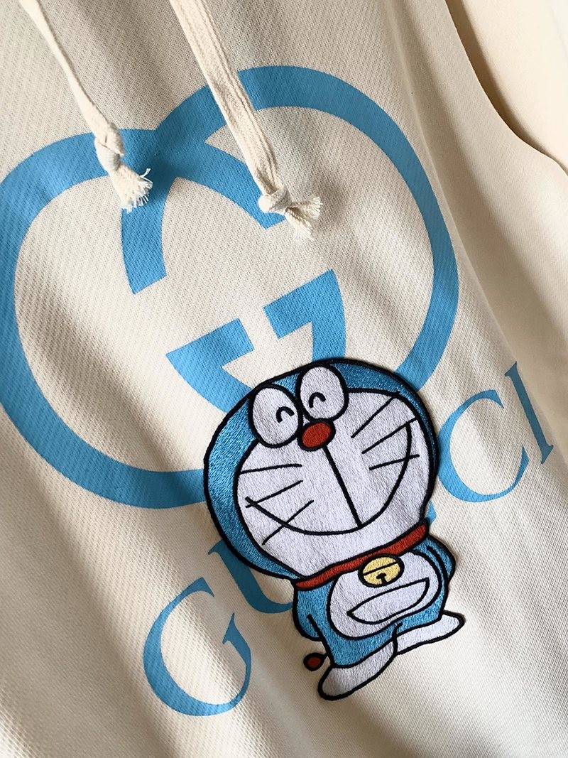 秋冬新作 グッチx ドラえもん スーパーコピー★コラボ★ コットン パーカー guo31137最高級