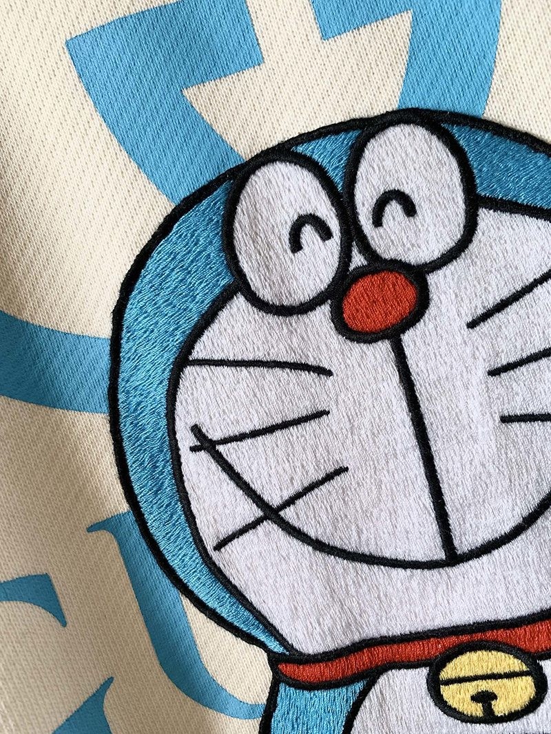 秋冬新作 グッチx ドラえもん スーパーコピー★コラボ★ コットン パーカー guo31137N級品