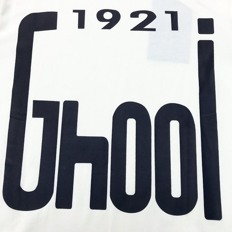 日本未入荷グッチ クリスタル"1921 グッチ" コットン Tシャツ 偽物 guo49445高い品質