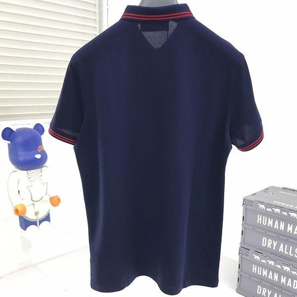 希少色 アディダス x グッチ 偽物コットン ポロシャツ guo53394通販