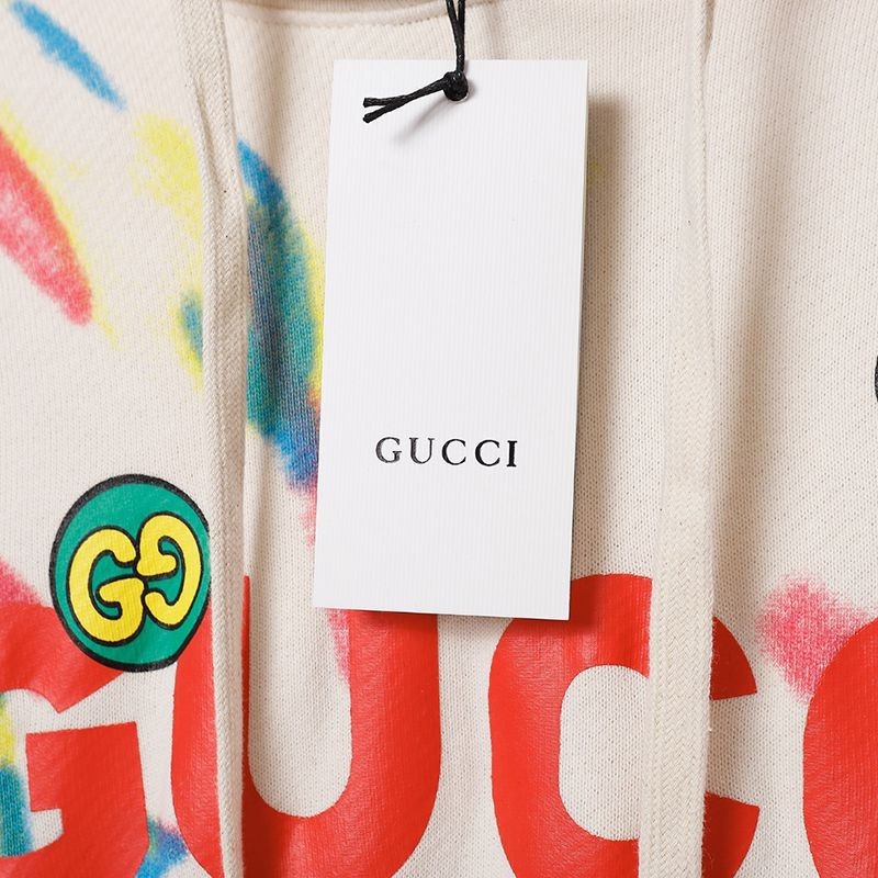 人気急上昇 グッチ フーディ コピートップス ダブルG スター 長袖 男女 プレタ 新作 guo82309人気