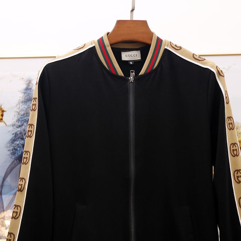 可愛いグッチ ジャージ 偽物【上下 セット】GGジャガードコット guo86433代引きを販売
