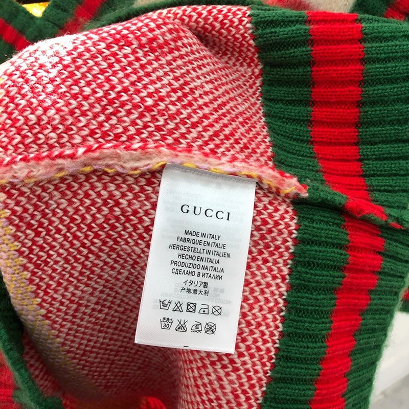 最安値挑戦 グッチ100周年記念ブラッシュドモヘアベスト偽物 guo90577品質保証