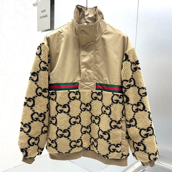 人気急上昇グッチ マキシGG ウールジャージー ジャケット コピー gup55736