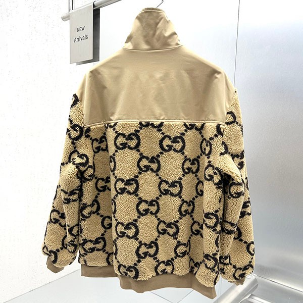 人気急上昇グッチ マキシGG ウールジャージー ジャケット コピー gup55736通販