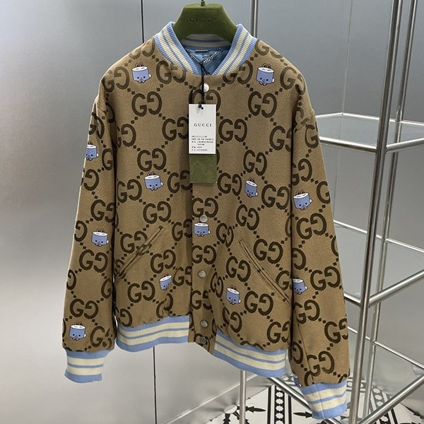 人気No1 グッチ コラボ ジャケット ベースボールジャージ コピー gup84014通販