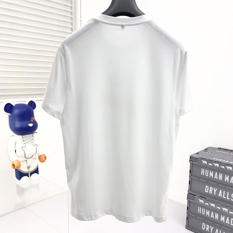 稀少グッチ チェリープリント Tシャツ スーパーコピー ブルー コットン gup86838通販
