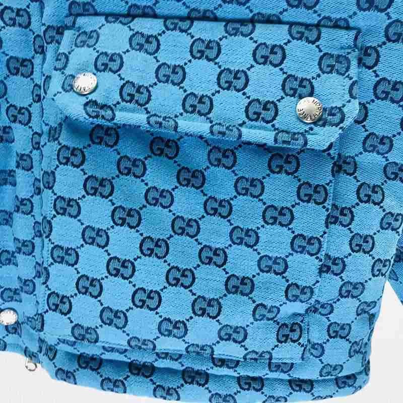 ☆超人気☆グッチ×ノースフェイス コピー◆コラボ ダウンジャケット GG ロゴ gus93379N級品