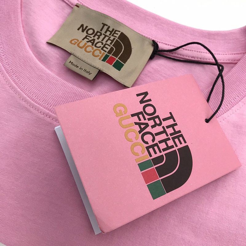 【日本未発売】グッチ x ノースフェイス コピー コラボ 半袖Tシャツ gut04695高い品質