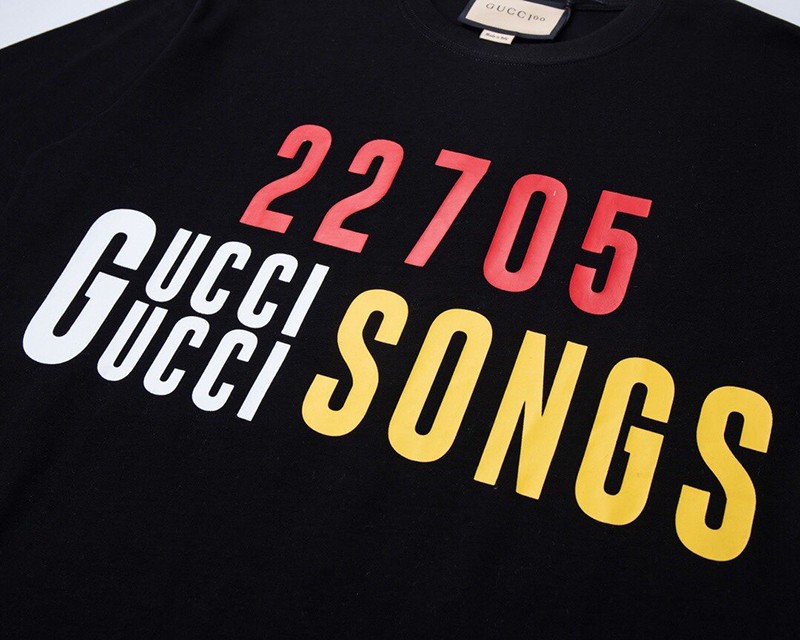 完売必至 【グッチ】100周年 限定コレクション コットン Tシャツ 偽物 gut73326高い品質