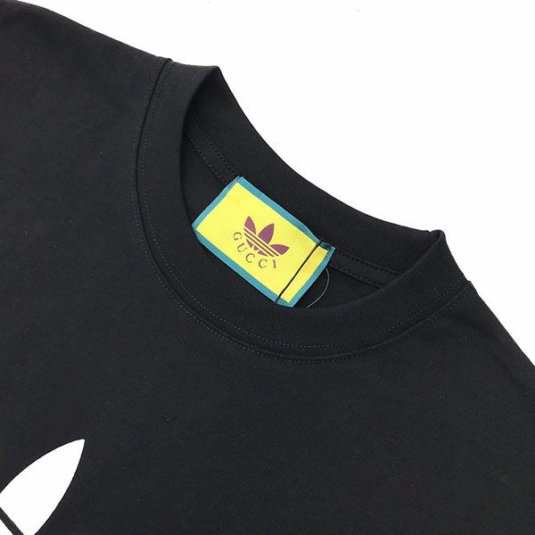 春夏新作 アディダス×グッチ コットンジャージー Tシャツ コピー guu65906激安送料無料