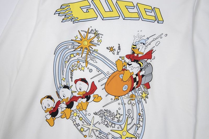 ☆超人気☆DISNEYx グッチ 偽物 ドナルドウェットシャツ guu70242最高級