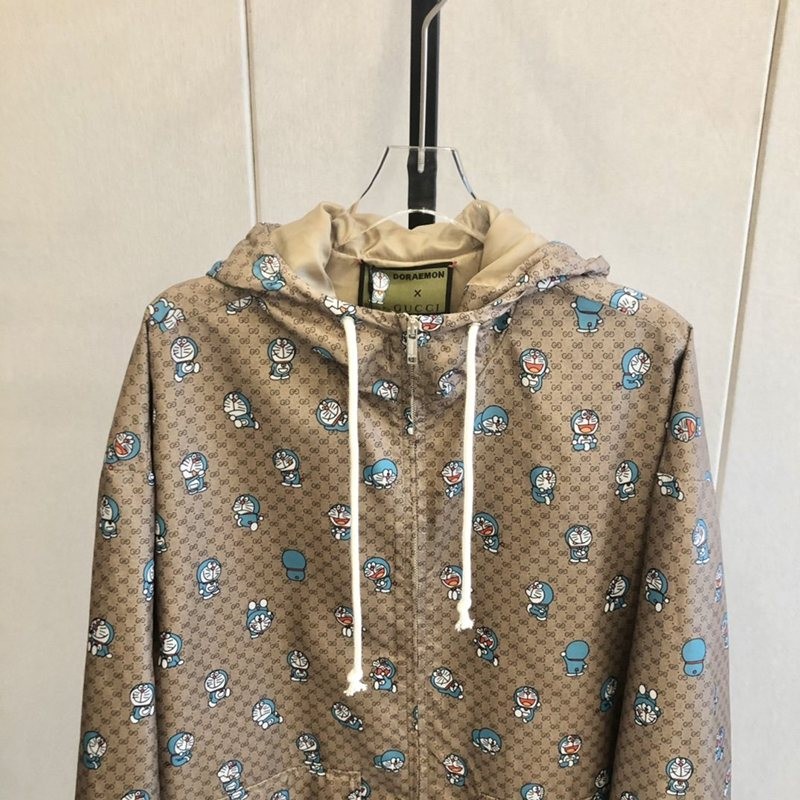 大人気!!新色 DORAEMON x グッチ コラボ★ナイロン GG ジャケット 偽物 guu79217通販