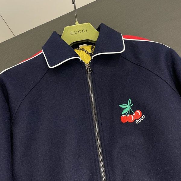 プレゼント最適 グッチ さくらんぼ ジャケット スーパーコピー guv41463人気