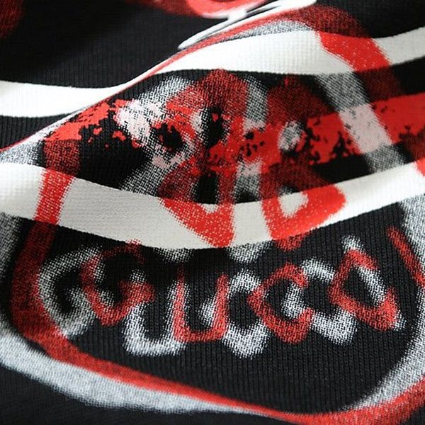 ★日本!!人気！グッチ×バレンシアガ コラボ 偽物 クルーネック Tシャツ guv58011通販